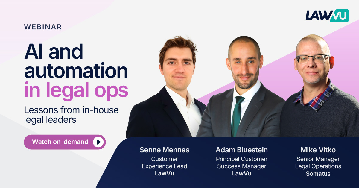 AI and automation in legal ops: Lessons from in-house legal leaders