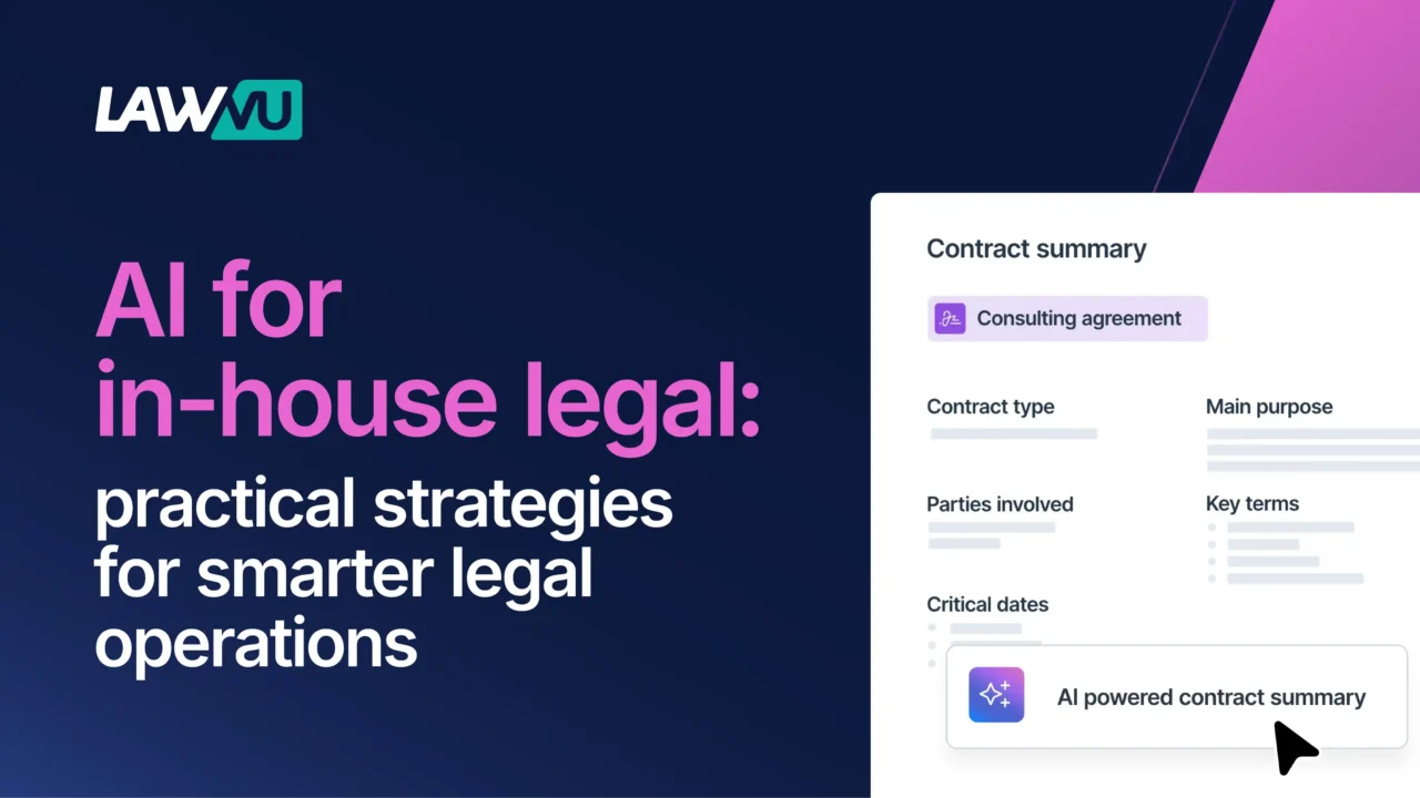 AI for In-House Legal: Is your legal function actually built for AI?