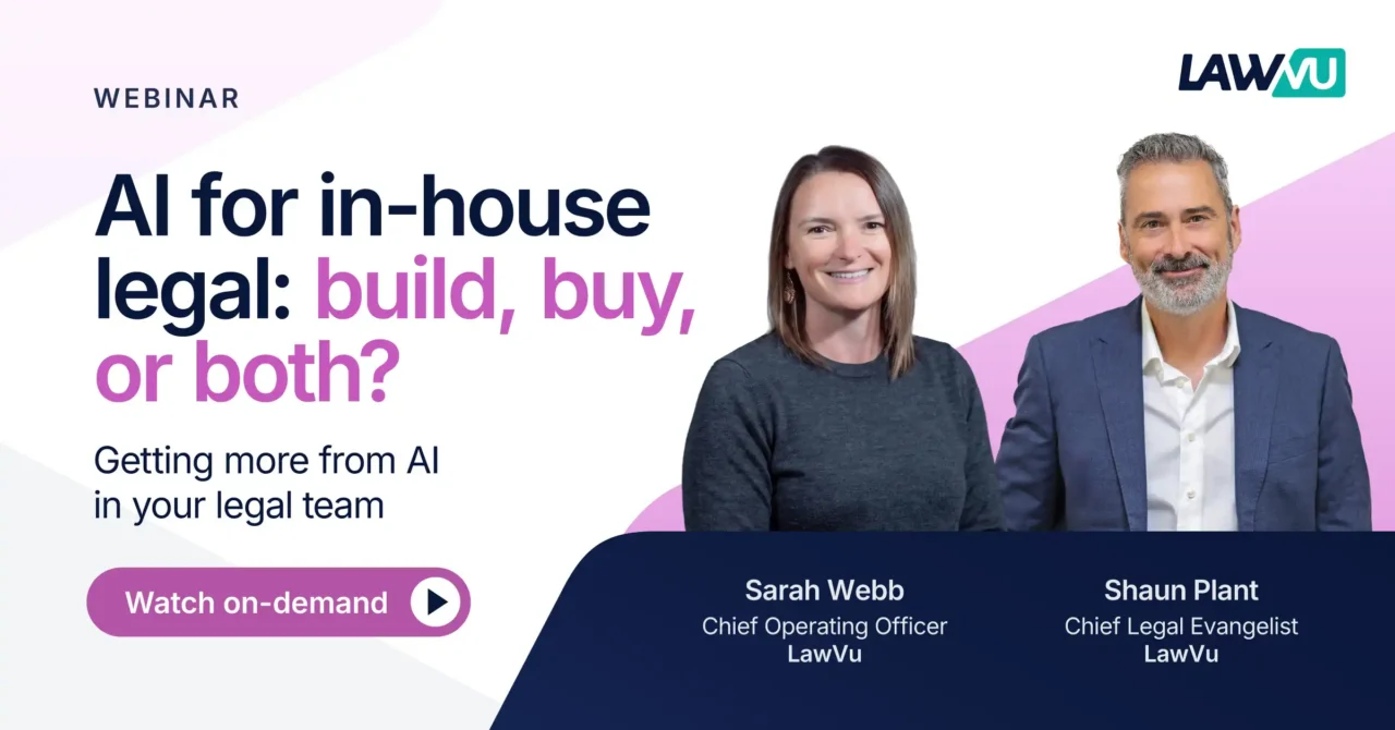 AI for In-House Legal: Build, Buy, or Both?