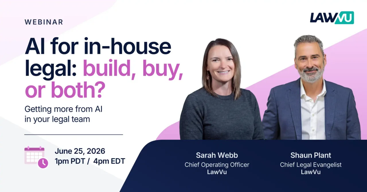 AI for In-House Legal: Build, Buy, or Both?