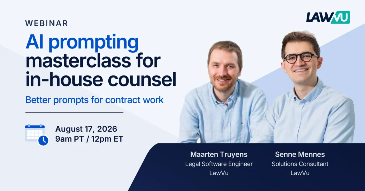 AI Prompting Masterclass for In-House Counsel: Better Prompts for Contract Work