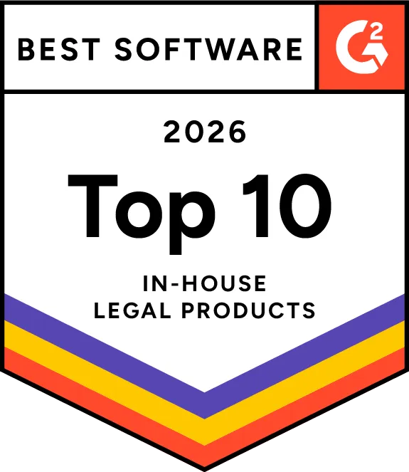 G2 Top 10 in-house legal products 2026