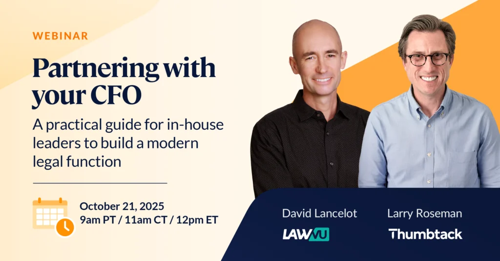 Partnering with Your CFO