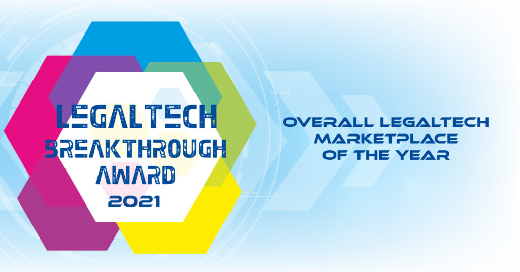 LawVu Named “Overall LegalTech Marketplace of the Year ” in 2021 LegalTech Breakthrough Awards Program