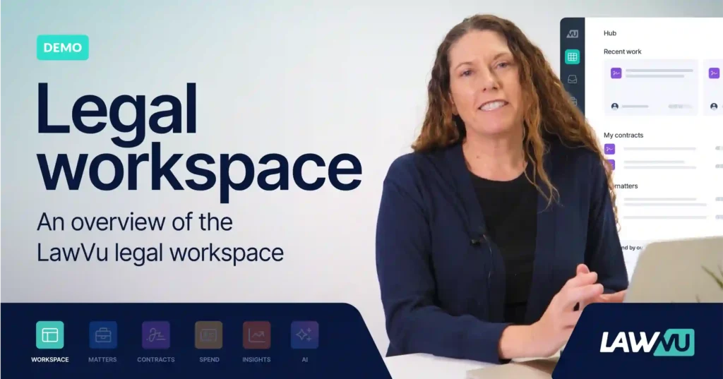 Legal workspace overview