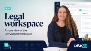 Legal workspace overview