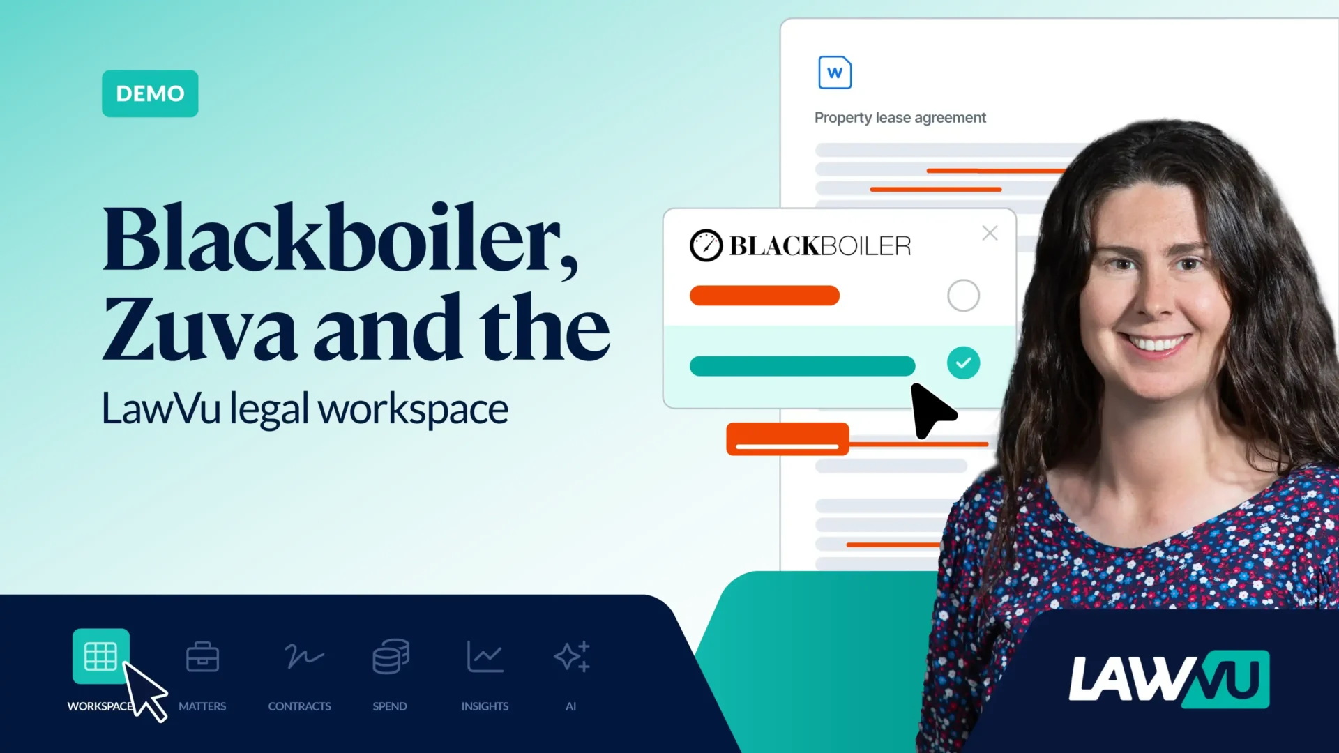 Blackboiler, Zuva and the LawVu legal workspace