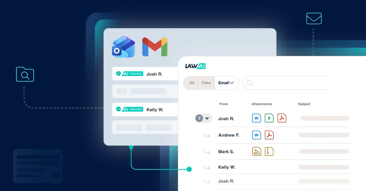 Optimize how your legal team manages email with LawVu