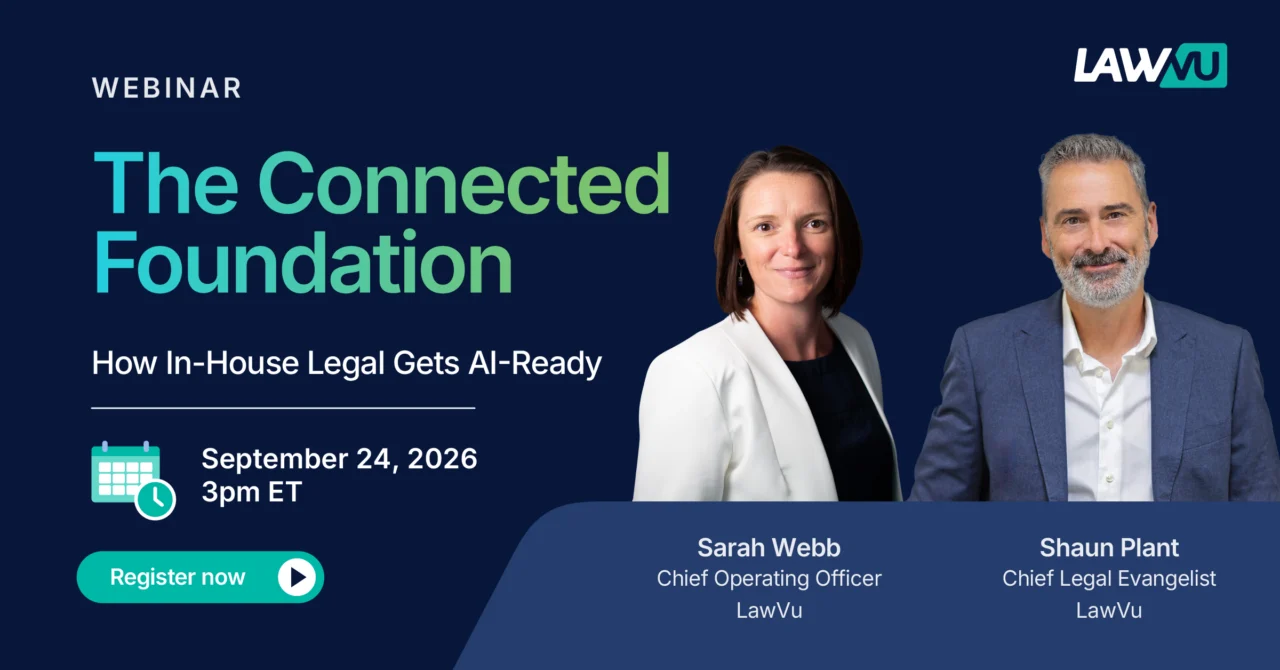 The Connected Foundation: How In-House Legal Gets AI-Ready