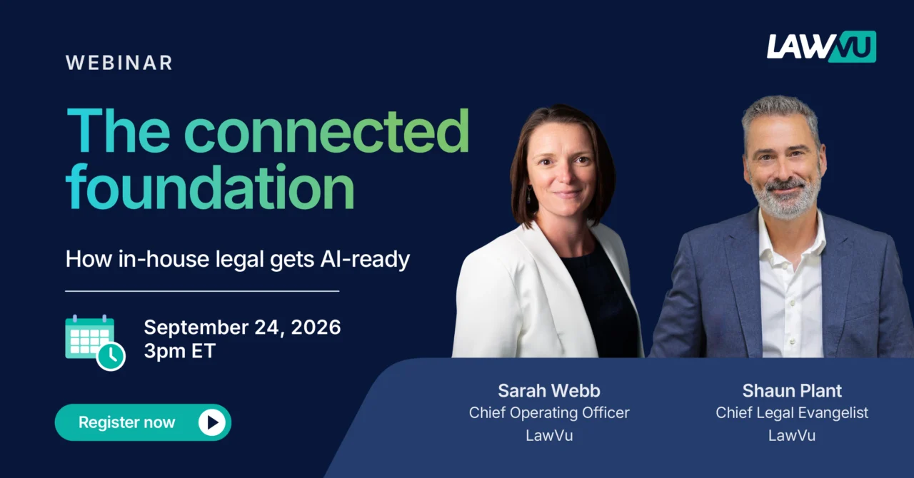The connected foundation: how in-house legal gets AI-ready