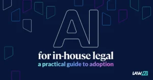 AI guide for in-house legal