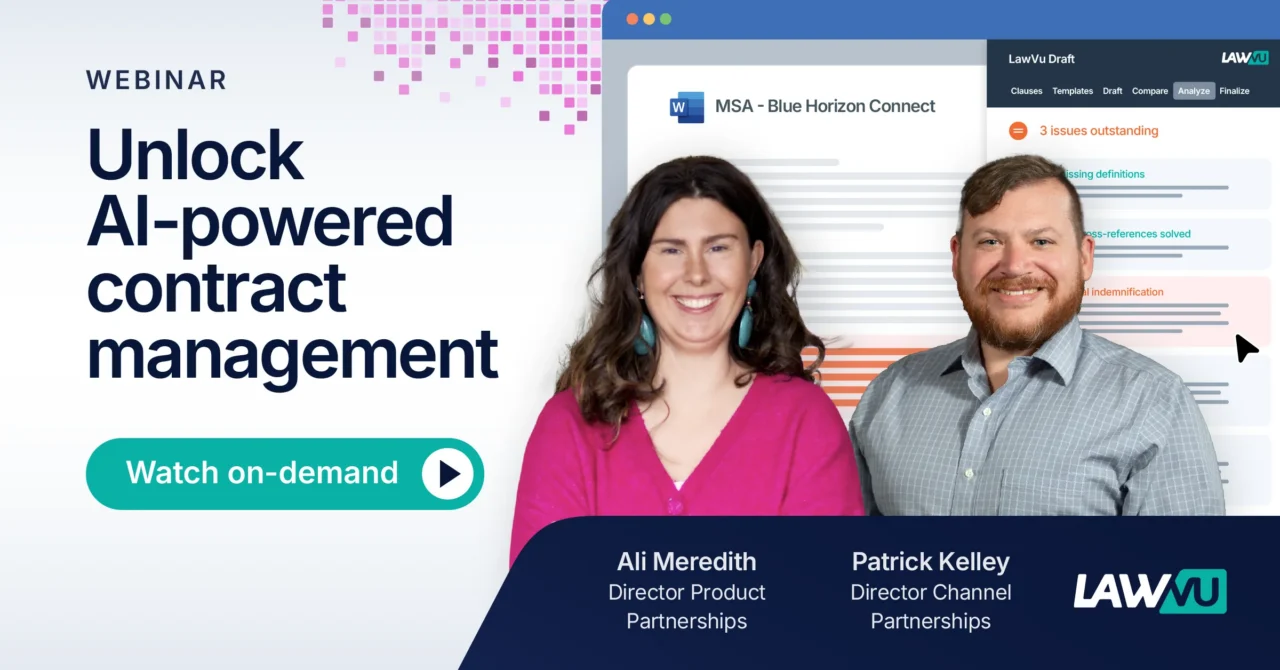 Unlock AI-powered contract management with LawVu