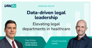 Thought leader webinar: Data-driven legal leadership