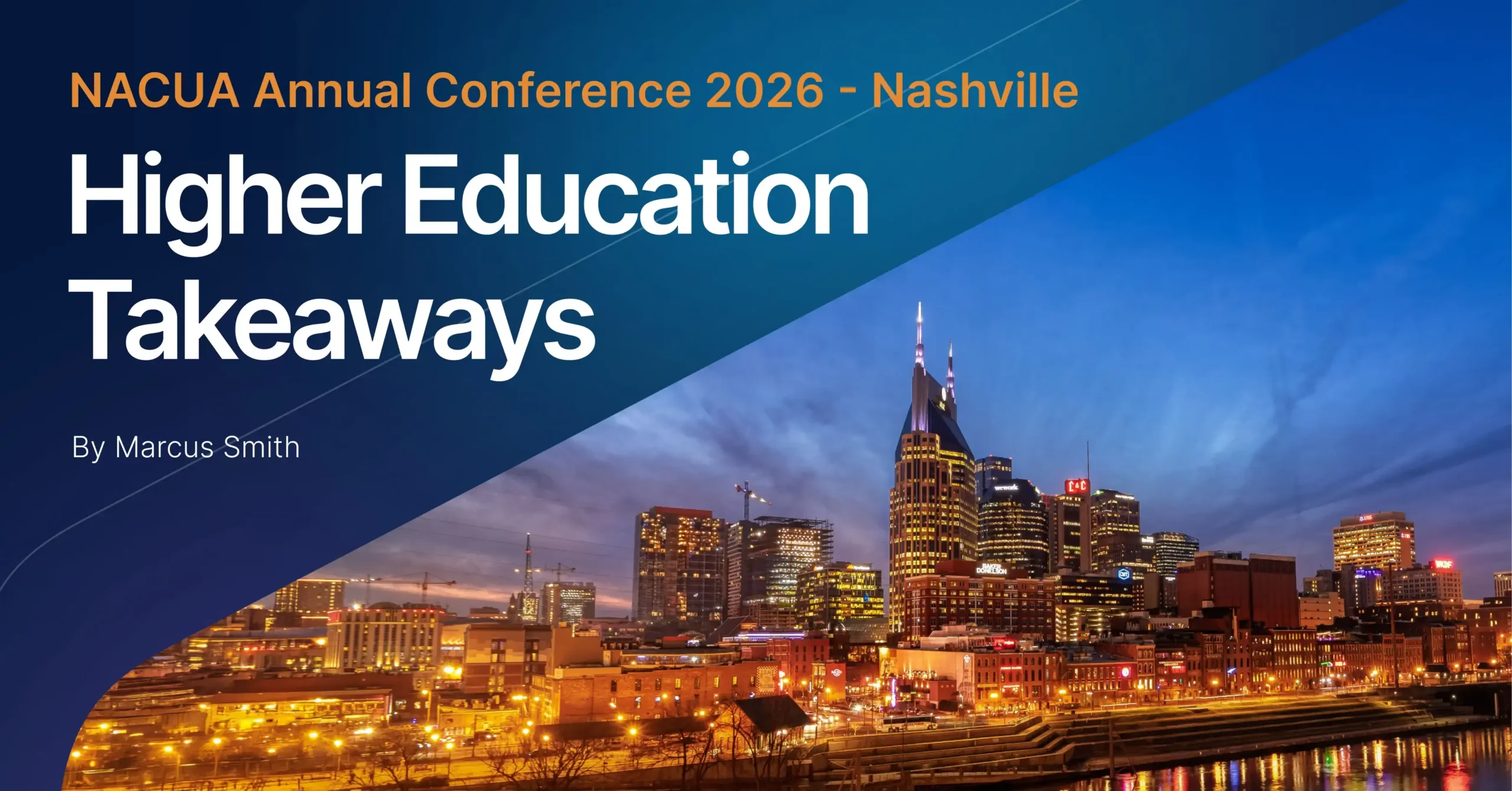 From reactive to strategic: 5 key takeaways higher education legal leaders should take from NACUA 2026