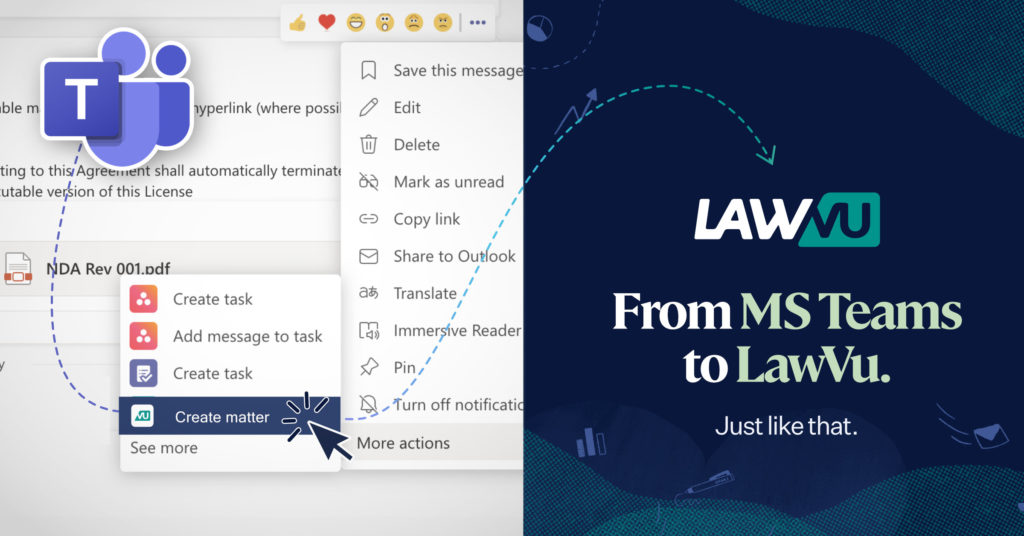Introducing Microsoft Teams integration to the LawVu legal workspace