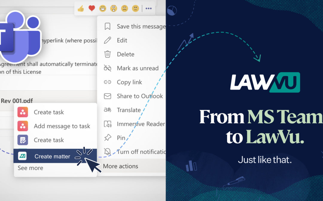 Introducing Microsoft Teams integration to the LawVu legal workspace