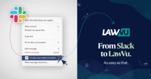 From Slack to LawVu