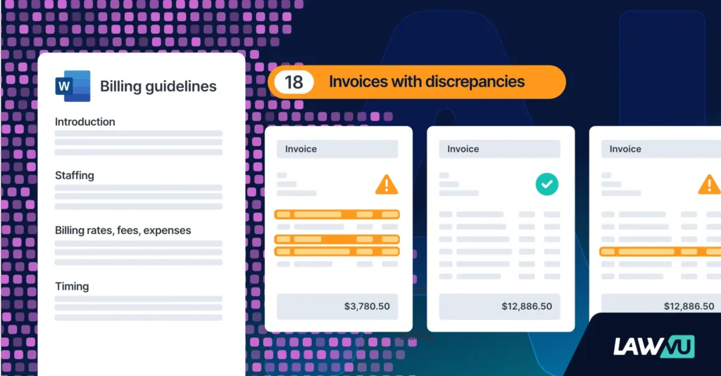 How innovative legal spend management and automated billing guideline reviews benefit corporate legal operations