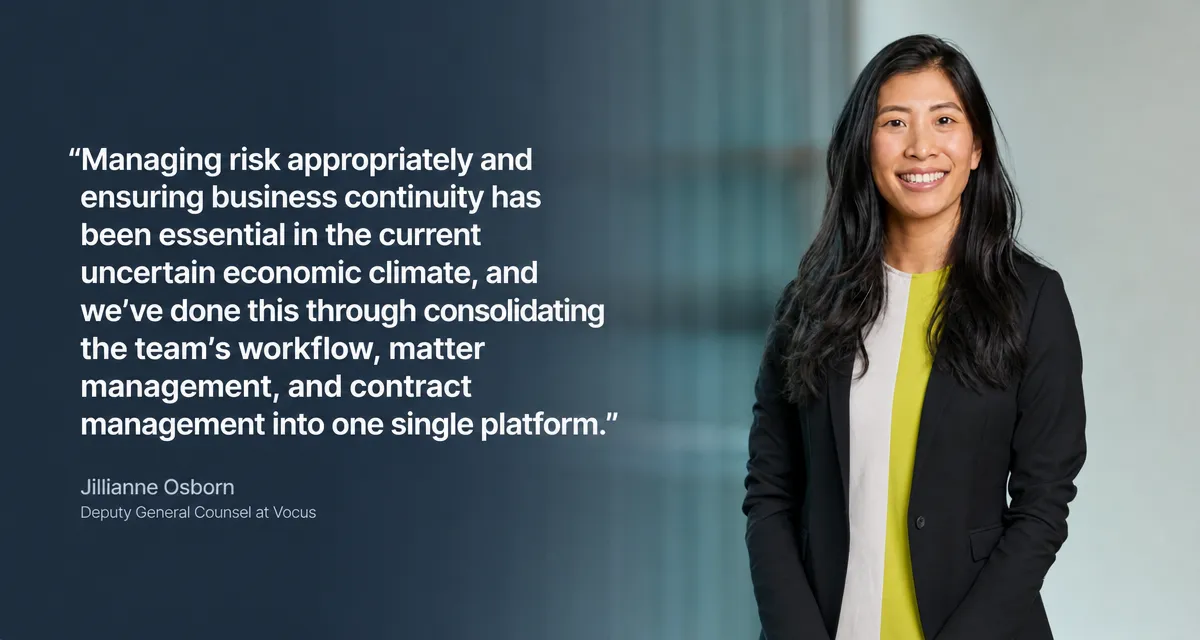 Vocus – Quick wins with a legal operating system