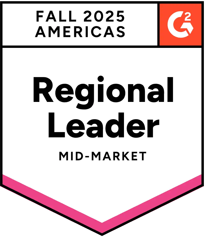 G2 regional leader mid-market