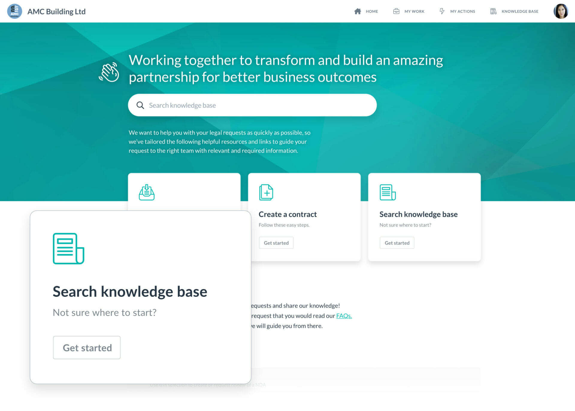 Store with Lawvu in-house legal software knowledge & document management.