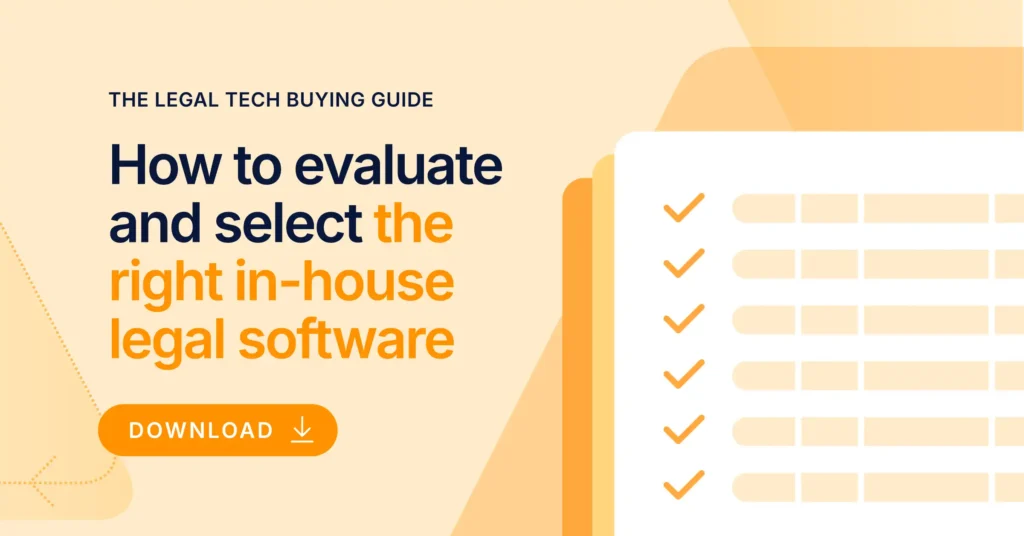 The legal tech buying guide