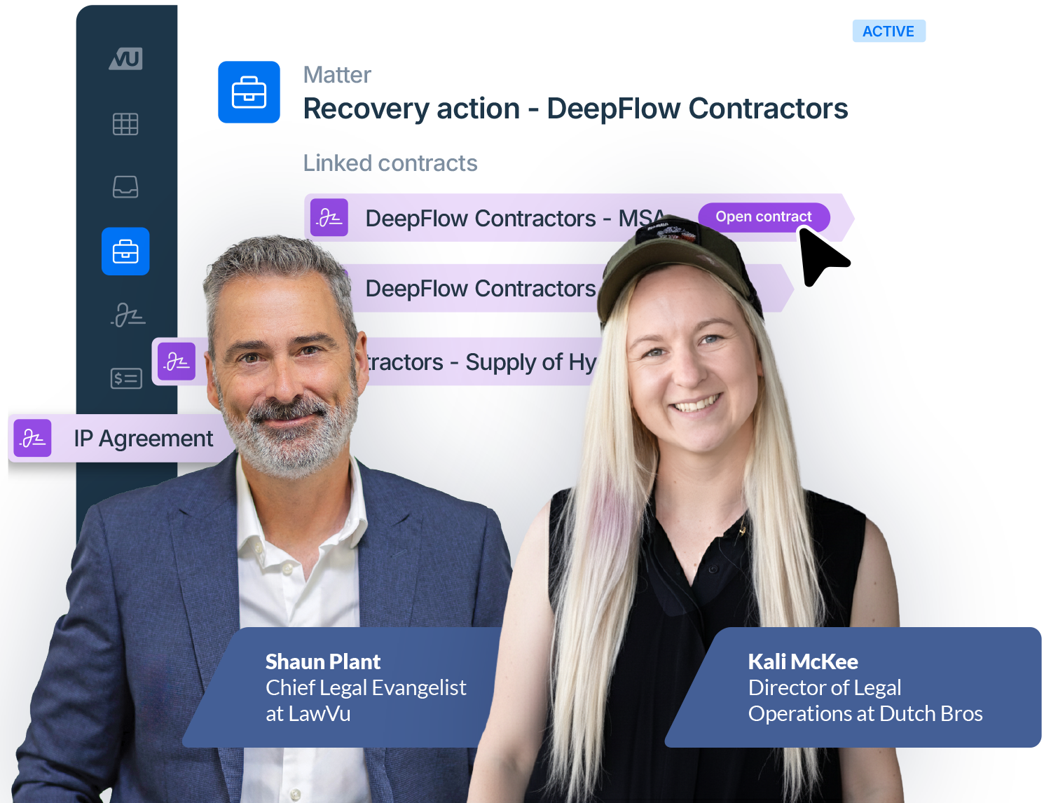 Connected contract and matter management is essential for modern in-house legal teams with Shaun and Kali