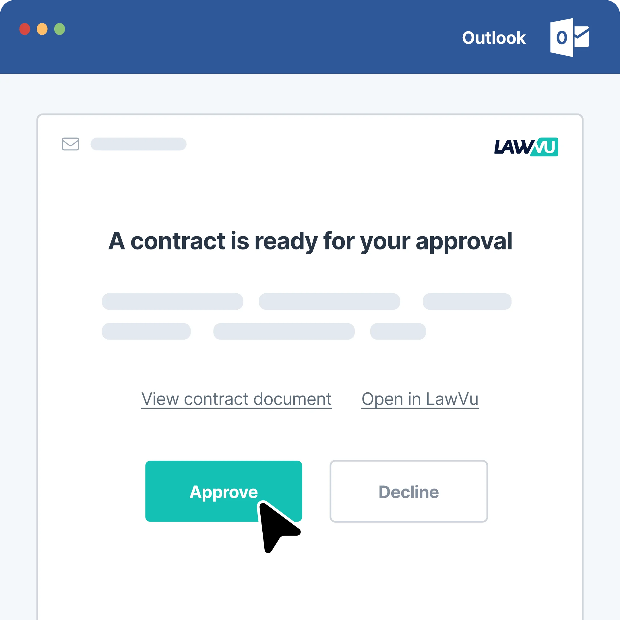LawVu Outlook integration