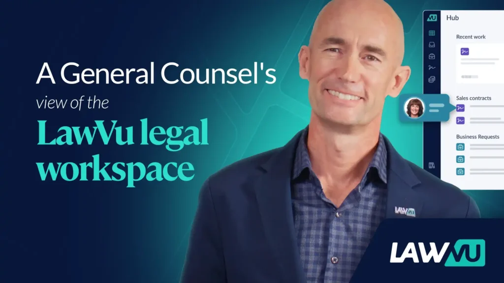 A General Counsel’s view of the LawVu legal workspace