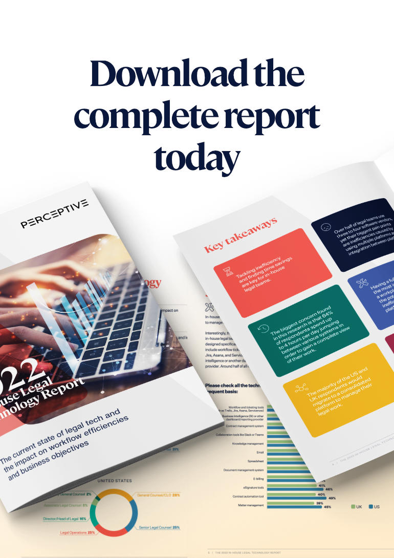 In-house legal technology report
