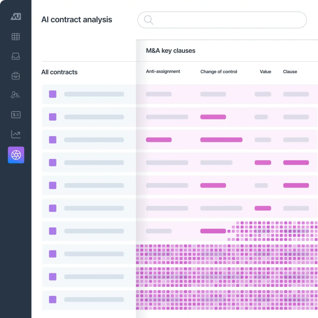 LawVu lens contract analysis