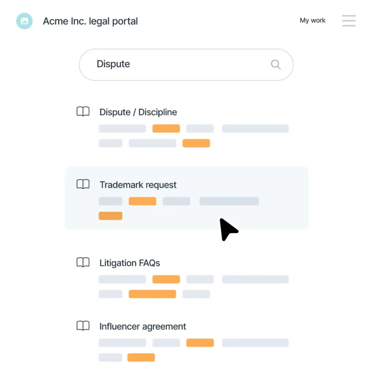 Knowledge and document management