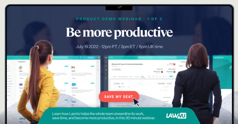 Be more productive product demo webinar