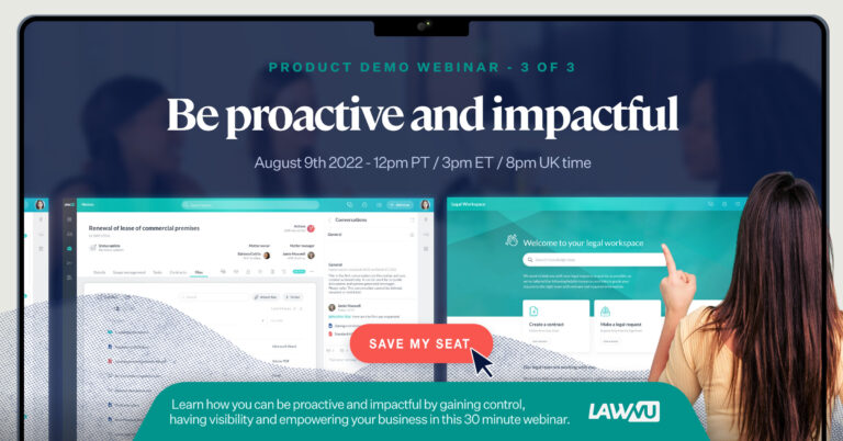 LawVu product demo webinar