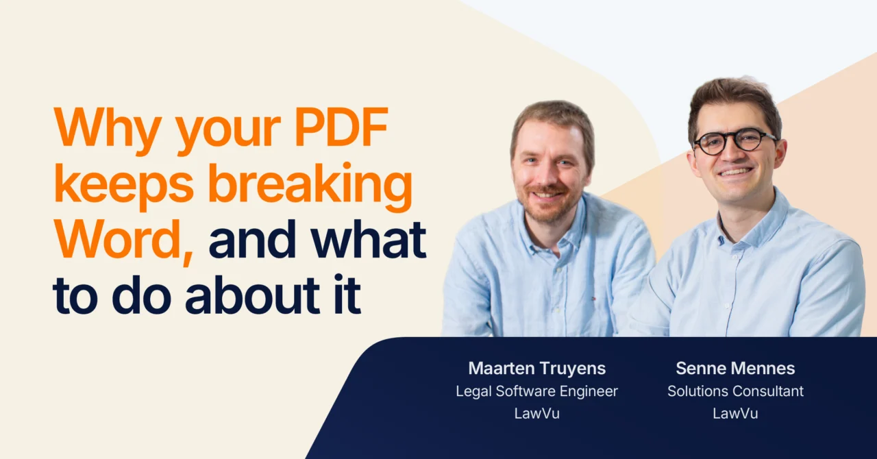 Why your PDF keeps breaking Word, and what to do about it